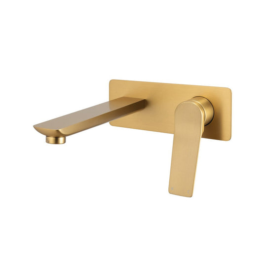 RUSHY Series Brushed Brass Spout Mixer Trim Kit Only (match CLPS)
