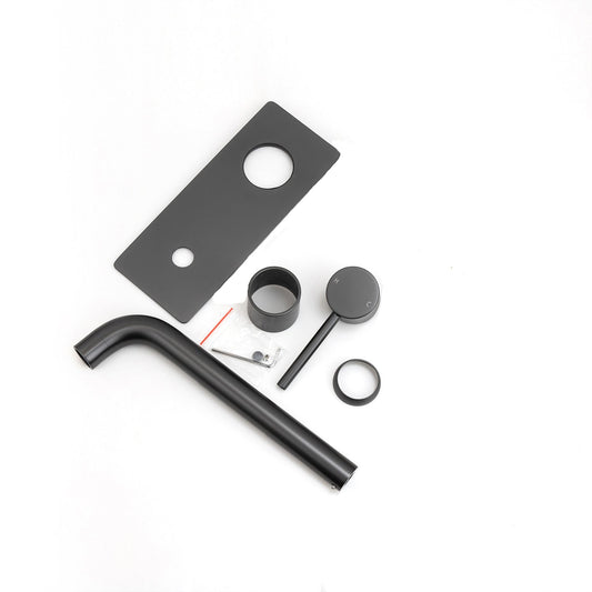 LUCID PIN Series Gunmetal Spout Mixer Trim Kit Only (match CLPS)