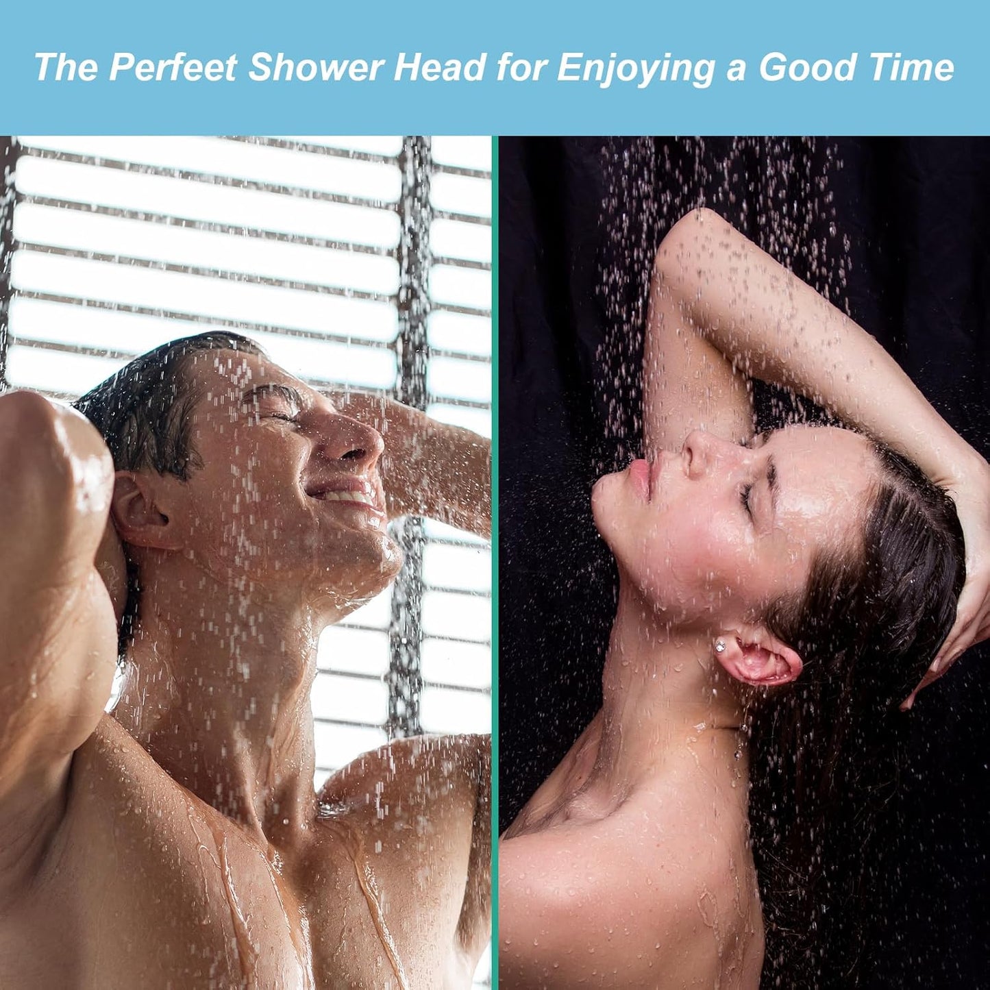 Shower Arm 10 in Bundle with 6 Mode Shower Head, Chrome