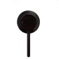 LUCID PIN - Black Wall Mixer ( 65MM Cover Plate)