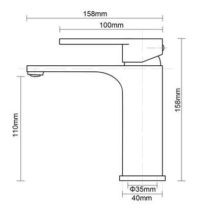 IVANO Series Brushed Nickel Basin Mixer