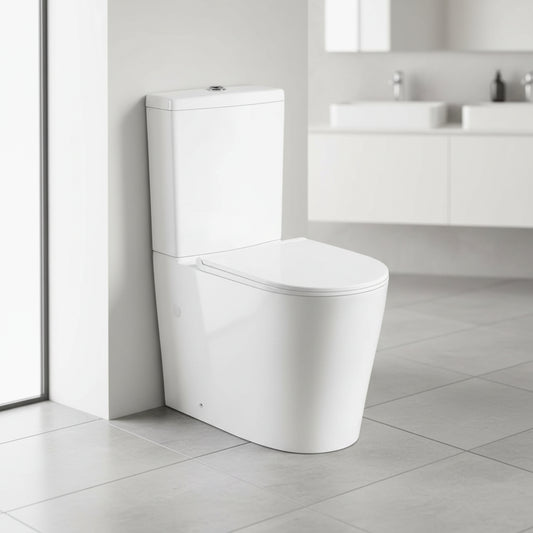 660 x 365 x 875mm Rimless Back To Wall Toilet Suite