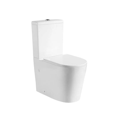 660 x 365 x 875mm Rimless Back To Wall Toilet Suite