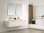 Navona 1800MM Wall Hung Forma Series White Side Drawer Vanities