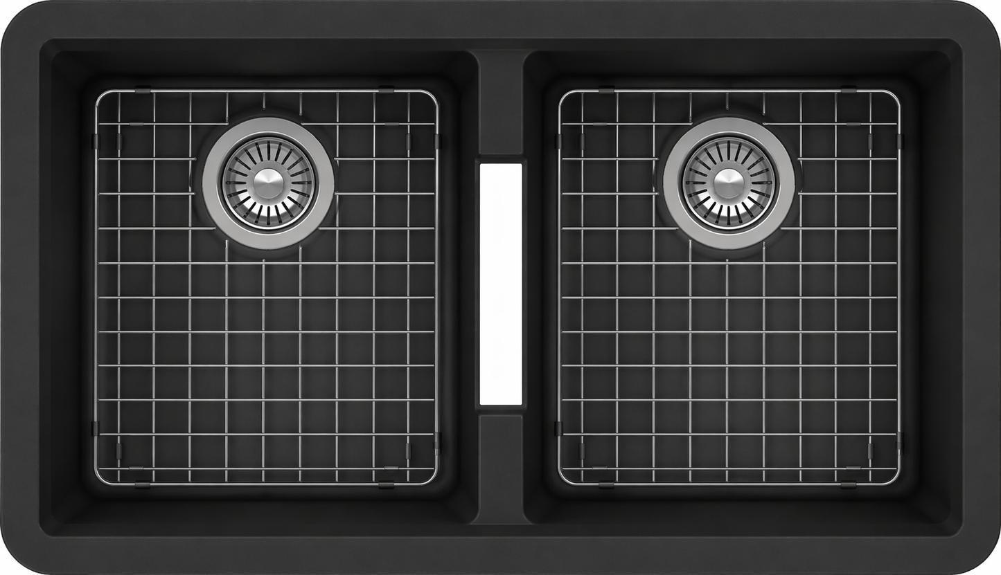 Stainless Steel Gunmetal Sink Grid for Carysil CG2B