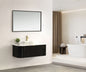 Navona 1200MM Wall Hung Forma Series Black Side Drawer Vanities
