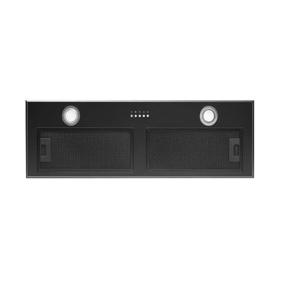 900*284*248mm Concealed Black Rangehood