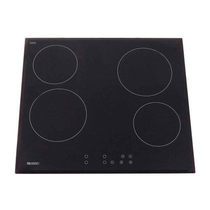 600mm Dilusso Black Oven + Ceramic Cooktop + Concealed Rangehood + Dishwasher Kitchen Appliance Package