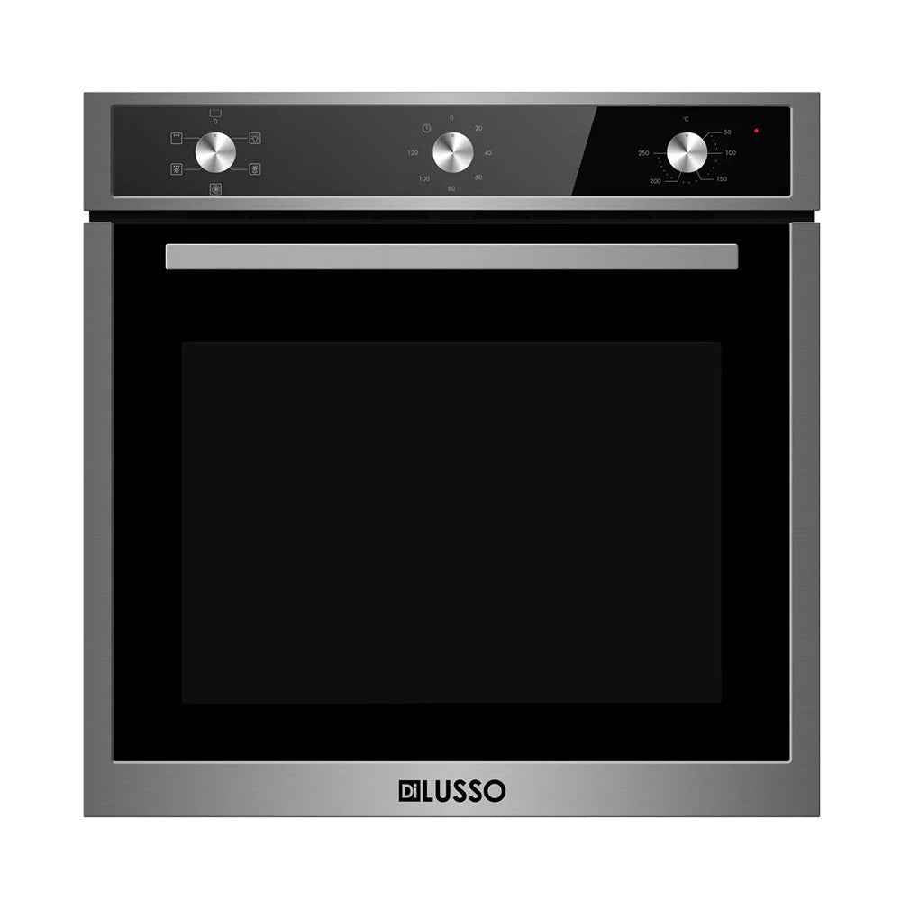 600mm Dilusso Stainless Oven + Ceramic Cooktop + Telescopic Rangehood + Dishwasher Kitchen Appliance Package