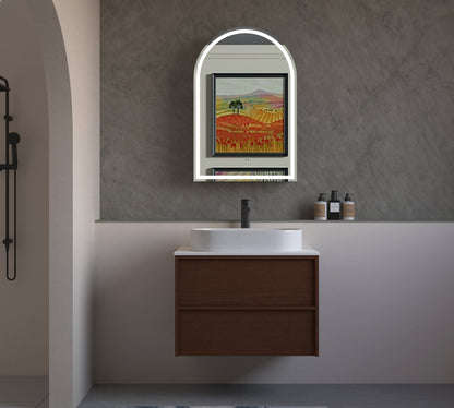 Carysil Fairmont Oak 750MM Wall Hung Shaker Vanities without Stone Top