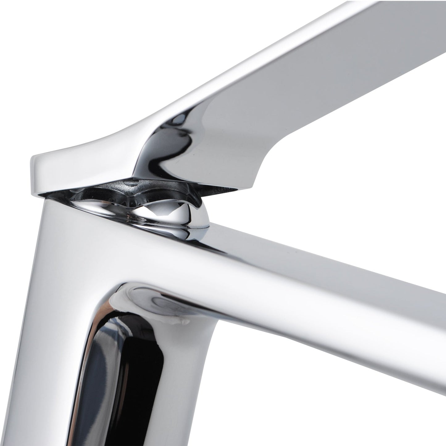 RUSHY Chrome Short Basin Mixer