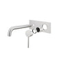 LUCID PIN Series Brushed Nickel Spout Mixer Trim Kit Only (match CLPS)