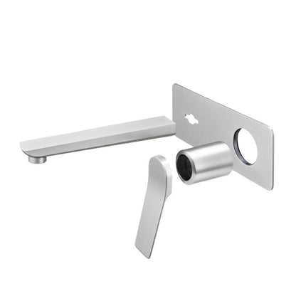 RUSHY Series Brushed Nickel Spout Mixer Trim Kit Only (match CLPS)