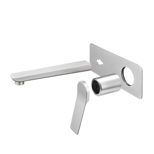 RUSHY Series Brushed Nickel Spout Mixer Trim Kit Only (match CLPS)