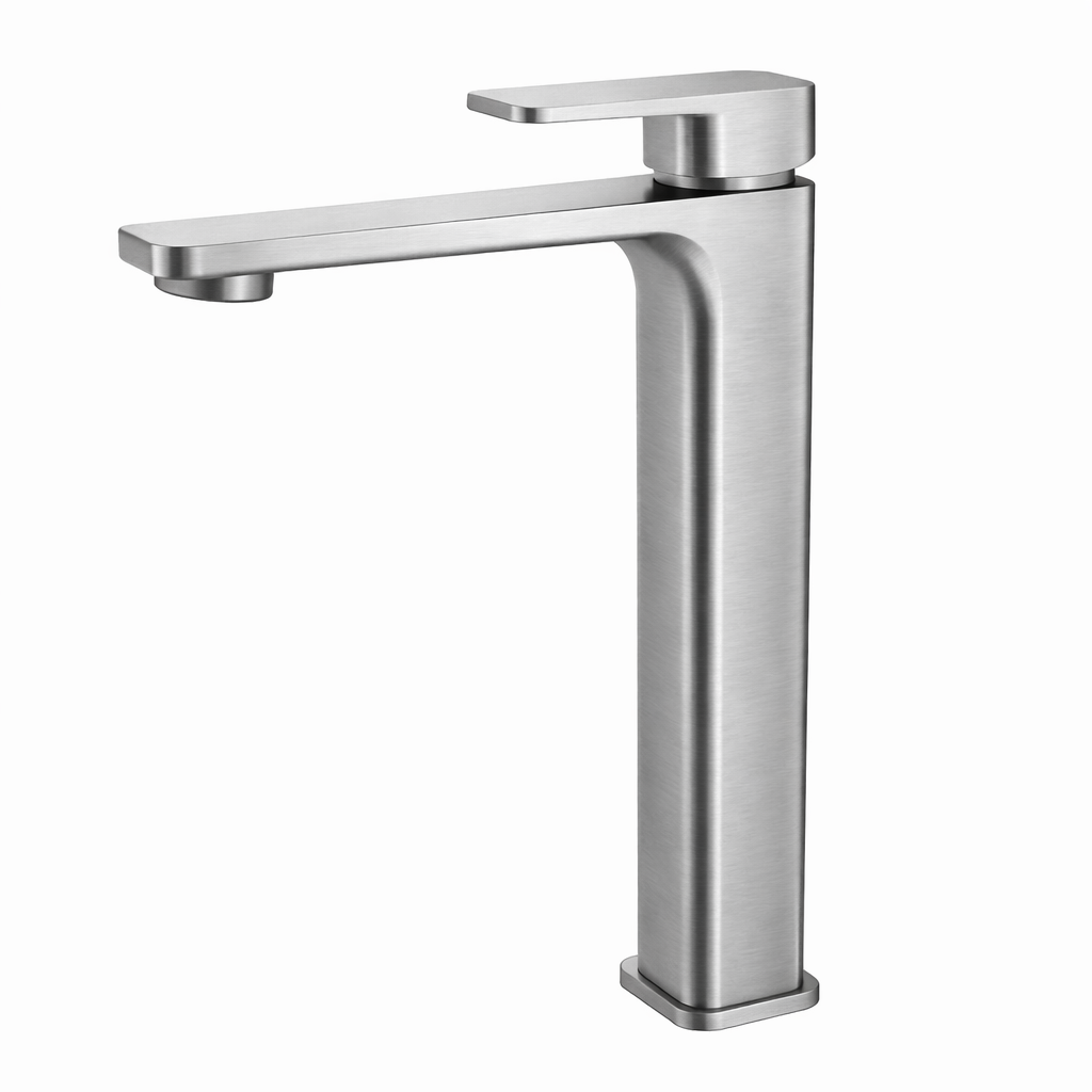 IVANO - Brushed Nickel Tall Basin Mixer
