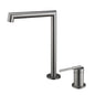 Caddence Brushed Nickel Basin Mixer