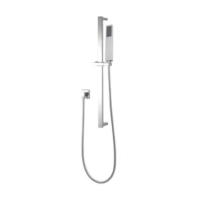 Square Brushed Nickel Handheld Shower Set