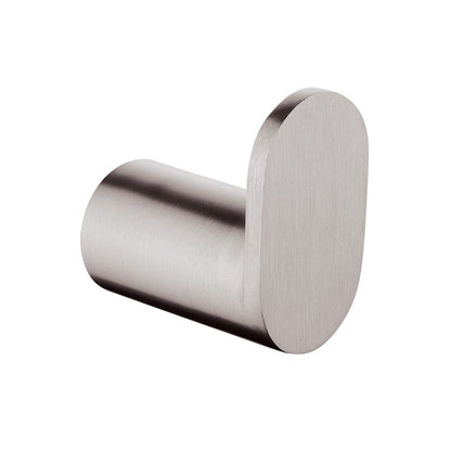 RUSHY Brushed Nickel Round Robe Hook
