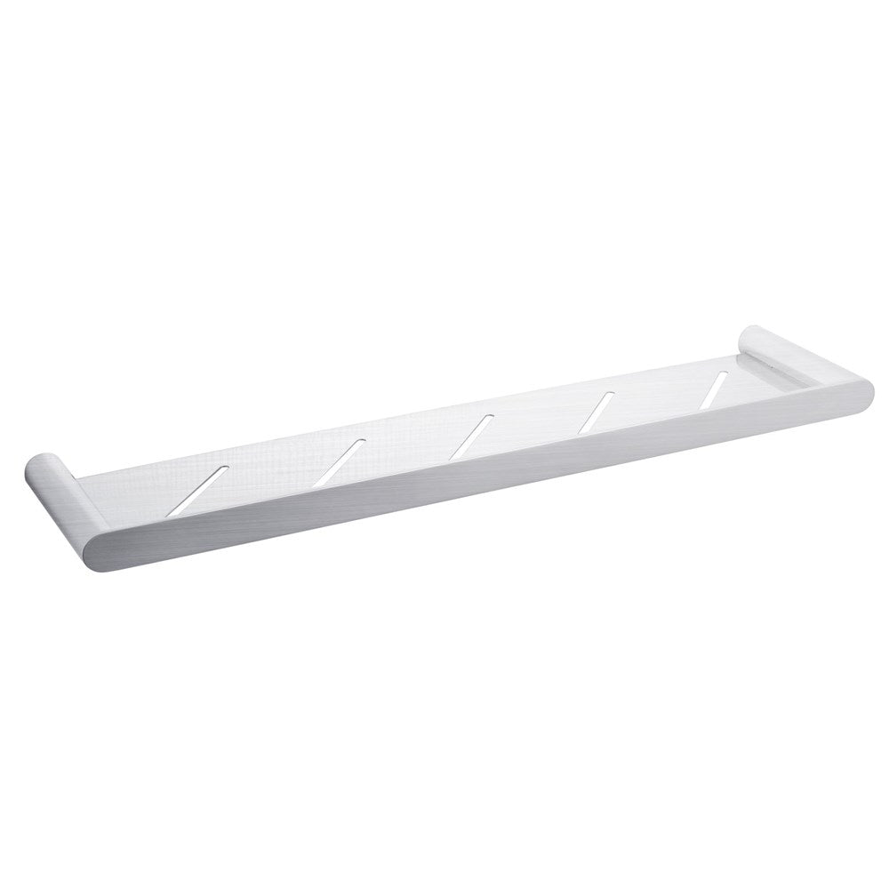 RUSHY BRUSHED NICKEL SHELF