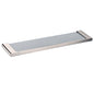 VOG - Brushed Nickel Glass Shelf
