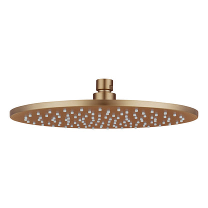 250mm Brushed Copper Shower Head