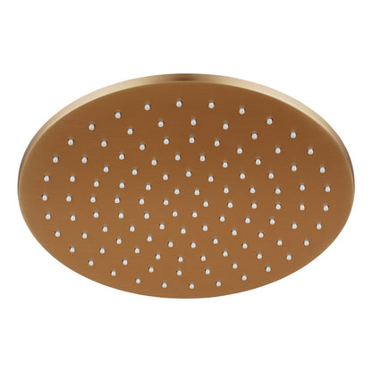 250mm Brushed Copper Shower Head