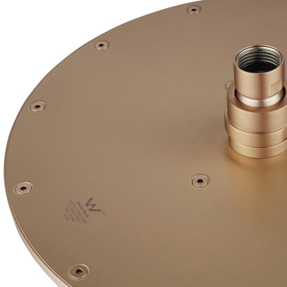 250mm Brushed Copper Shower Head