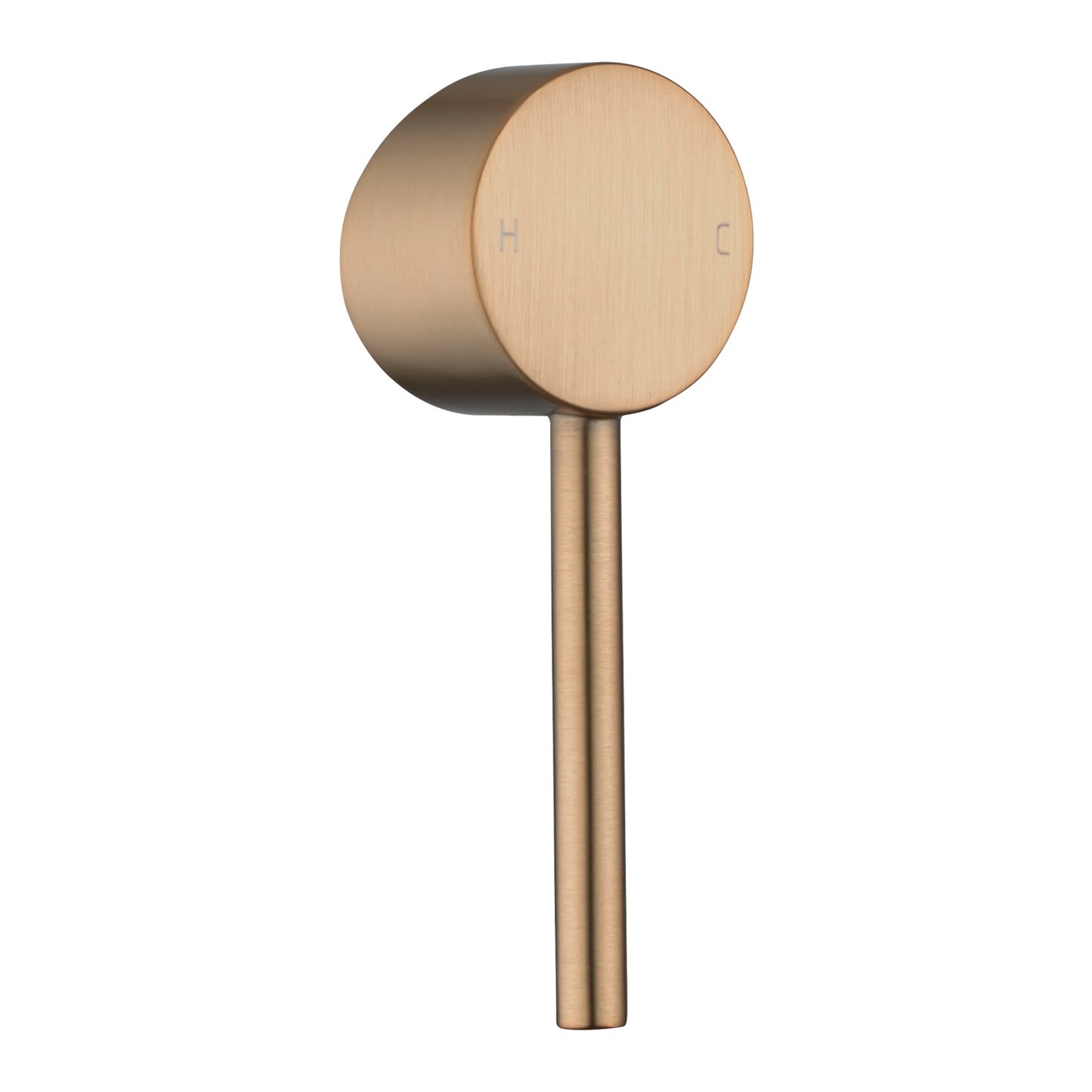 LUCID PIN Brushed Copper Wall Mixer with 80MM Cover Plate Trim Kit  Only (match CLPM)