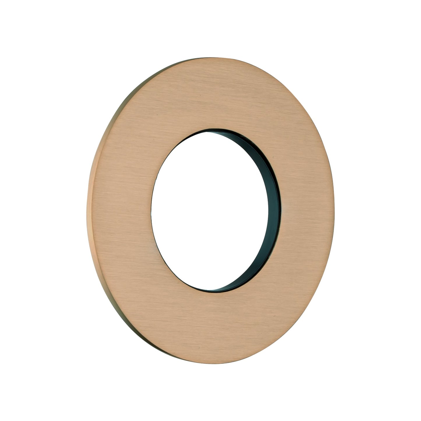 LUCID PIN Brushed Copper Wall Mixer with 80MM Cover Plate Trim Kit  Only (match CLPM)