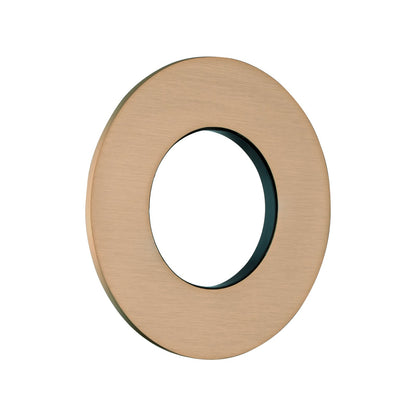 LUCID PIN Brushed Copper Wall Mixer with 80MM Cover Plate Trim Kit  Only (match CLPM)