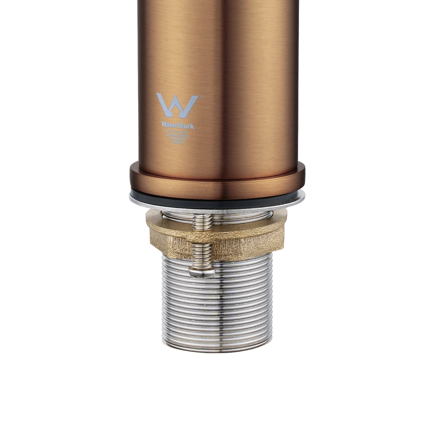 LUCID PIN - Brushed Copper Basin Mixer