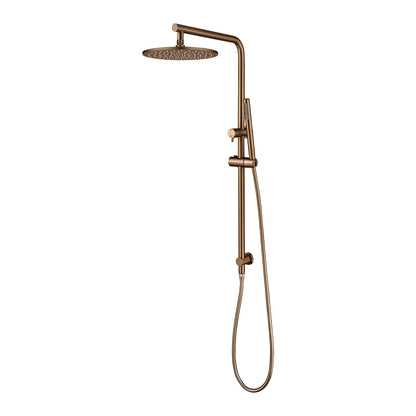 10" Brushed Copper Shower Station