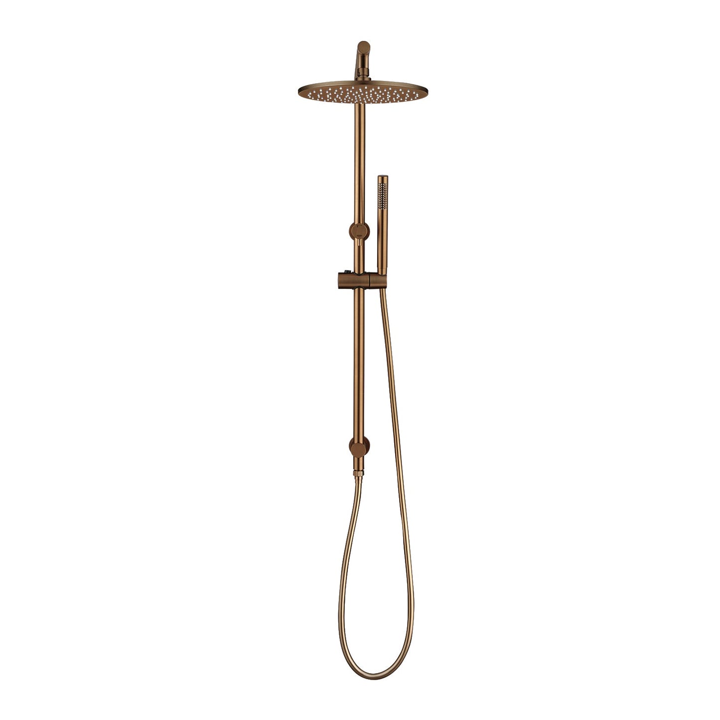 10" Brushed Copper Shower Station