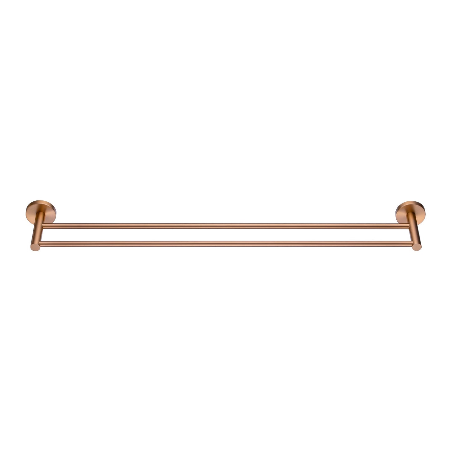 LUCID PIN - Brushed Copper Cuttable Double Towel Rail