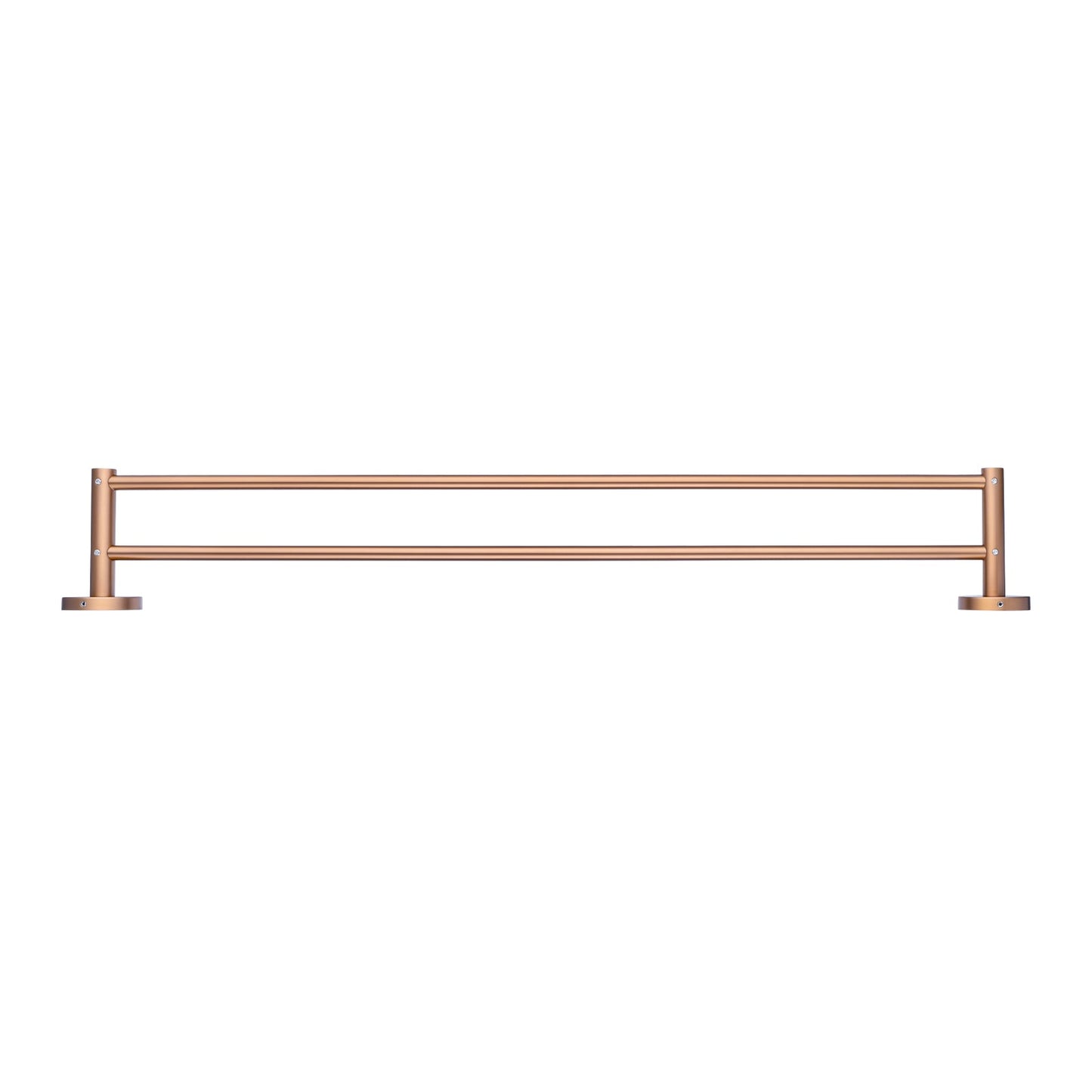 LUCID PIN - Brushed Copper Cuttable Double Towel Rail