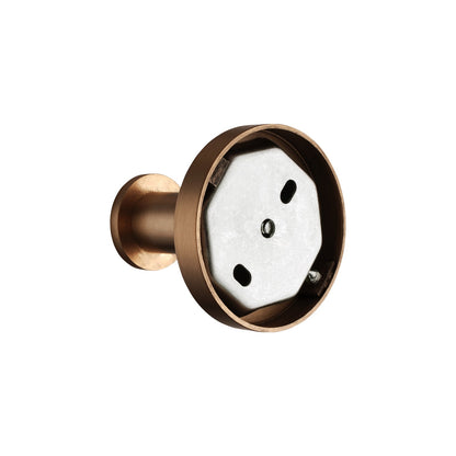 LUCID PIN - Brushed Copper Robe Hook
