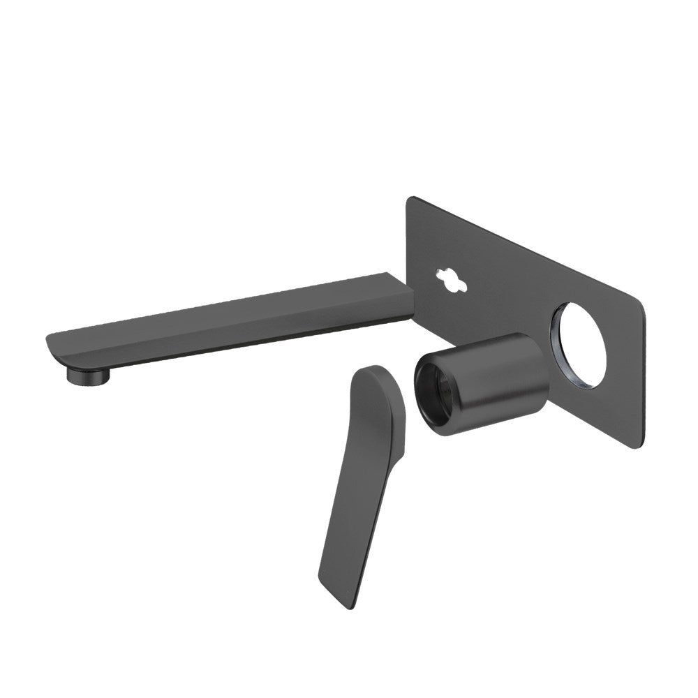 RUSHY Series Gunmetal Spout Mixer Trim Kit (match CLPS)