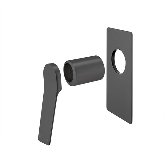 RUSHY Series Black Wall Mixer Trim Kit (match CLPM)