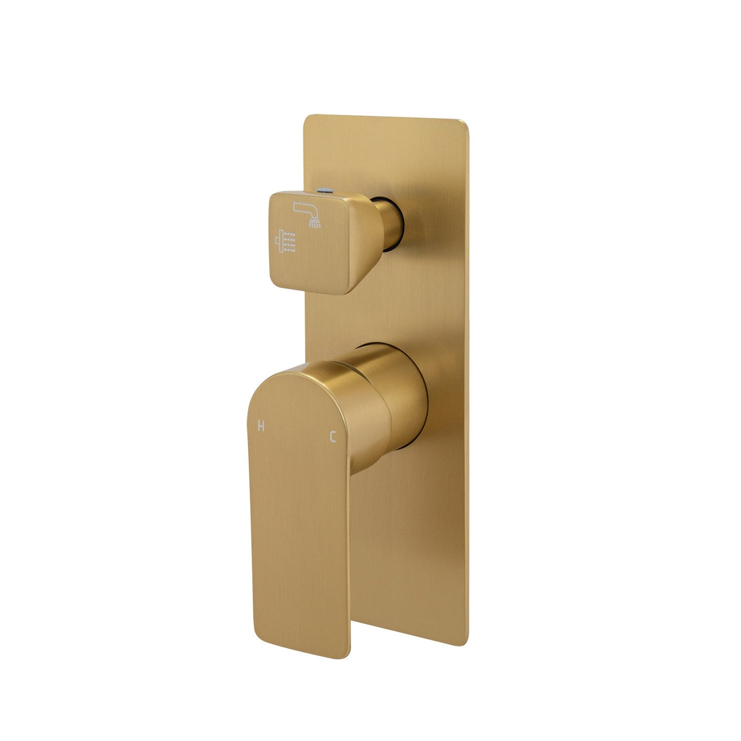 VOG Series Brushed Brass Diverter Mixer Trim Kit (match CLPD)