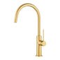 Brushed Brass Standard Kitchen Mixer