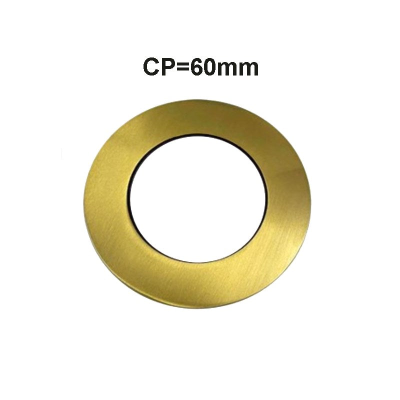 Brushed Brass Cover Plate 60mm