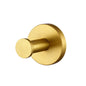 LUCID PIN Series Brushed Yellow Gold Robe Hook