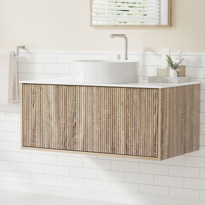 Vanity Unit 915mm Oak