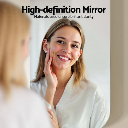 Bathroom Mirror Cabinet Medicine Shaving Arch Wall Hung 450x900mm White