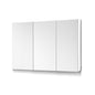 Bathroom Vanity Mirror with Storage Cabinet - White