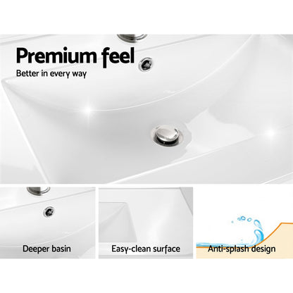 Vanity Unit 915mm with Basin Grey