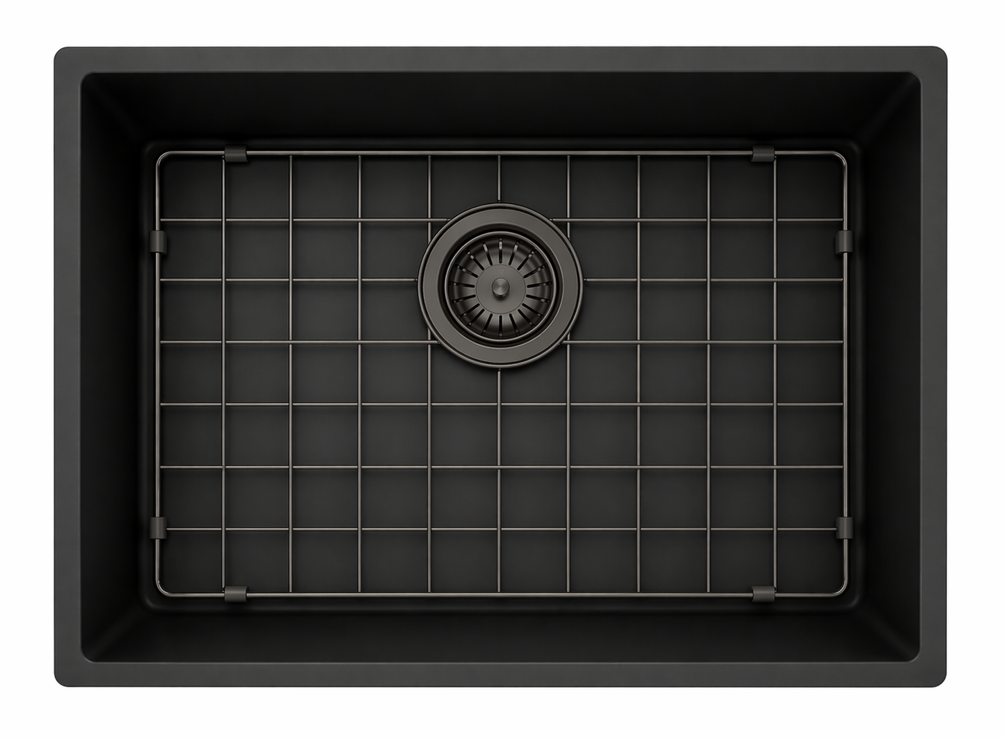 Stainless Steel Gun Metal Sink Grid For Carysil Big Bowl