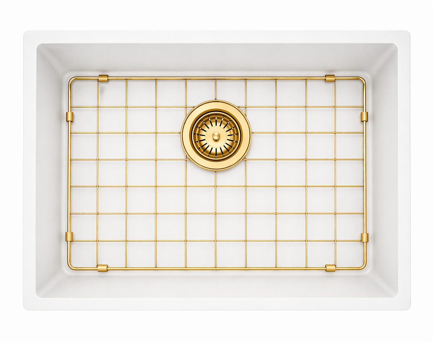 Stainless Steel Gold Grid for Carysil Big Bowl