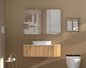 Navona Carysil 1200x800mm Grand Walnut Shaving Cabinet