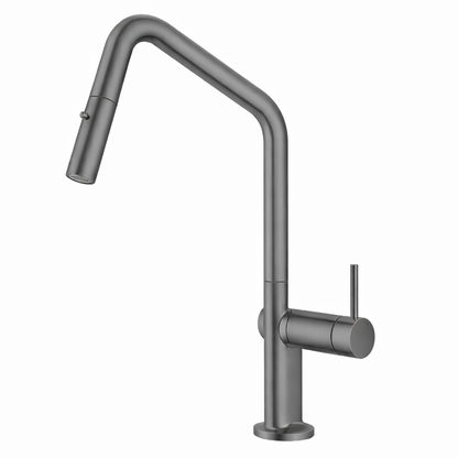 Carysil Angle Gun Metal Pull Out Kitchen Mixer